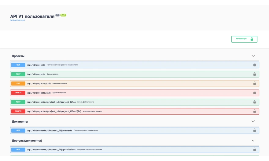 Возможность интеграции с системой документооборота
