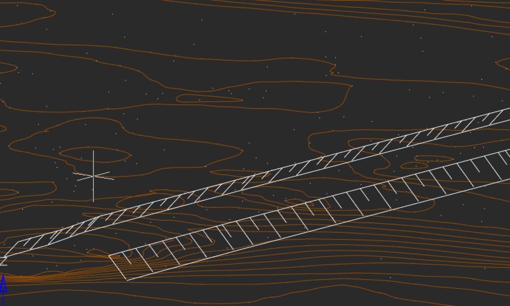 Построение откосов