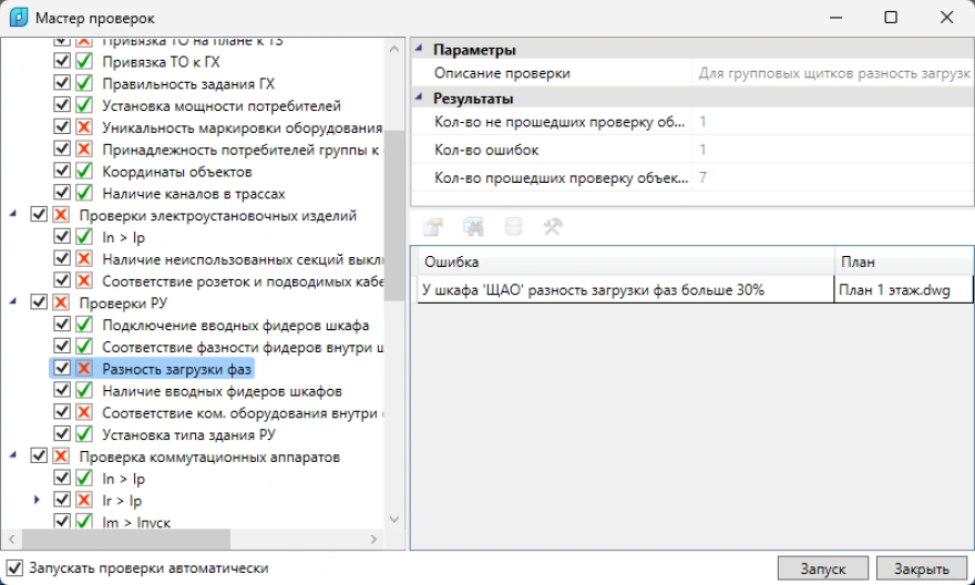 Проверка модели1