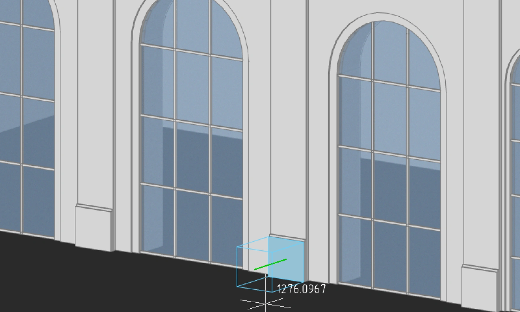 Учет геометрии на гранях 3D-объекта